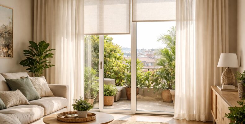 Descubra como reduzir o calor dentro de casa sem ar-condicionado usando cortinas e persianas ideais em Porto Alegre e região metropolitana.